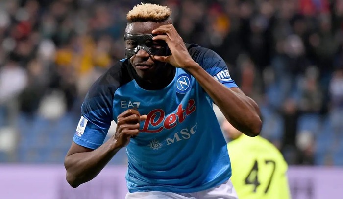 Napoli slash Osimhen's release clause to €100m- Report