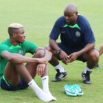 Pinnick says Osimhen’s outburst against Finidi 'unfortunate'