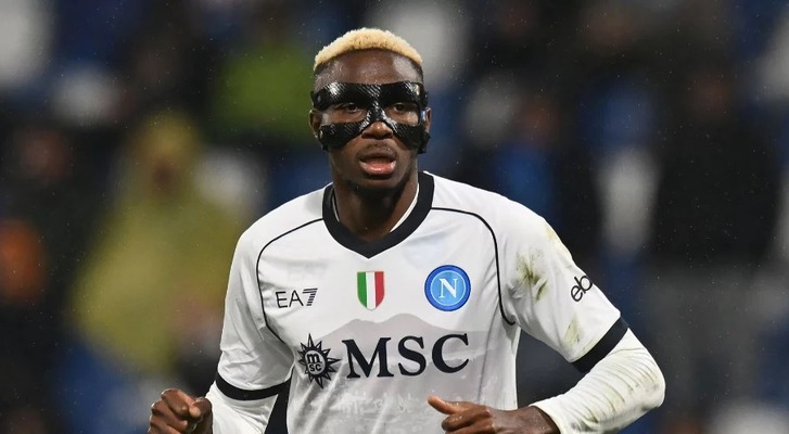 Conte hints at Osimhen’s Napoli future amid PSG's €200m bid