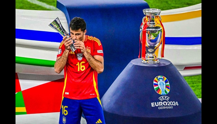 Euro 2024: Rodri wins Best Player of the Tournament