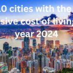 Top 10 cities with the most expensive cost of living mid-year 2024
