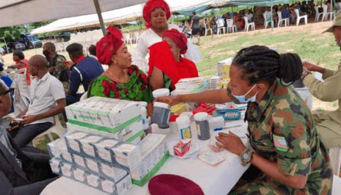 Army medical outreach