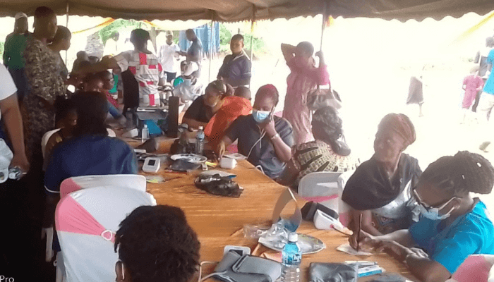 Medical outreach in Abia