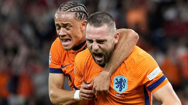Euro 2024: Netherlands beat Turkey to face England in semi-final