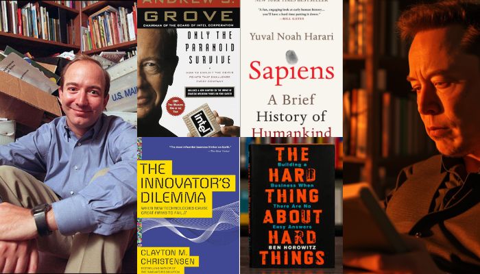 Gates, Bezos, Musk, and other billionaires' top 10 books for success