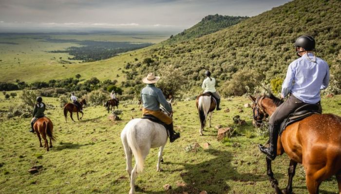 Horseback Safari in the Masai Mara, Kenya