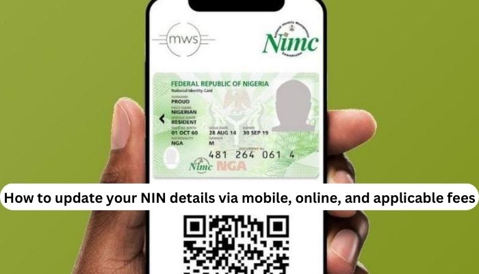 How to update your NIN details via mobile, online, and applicable fees