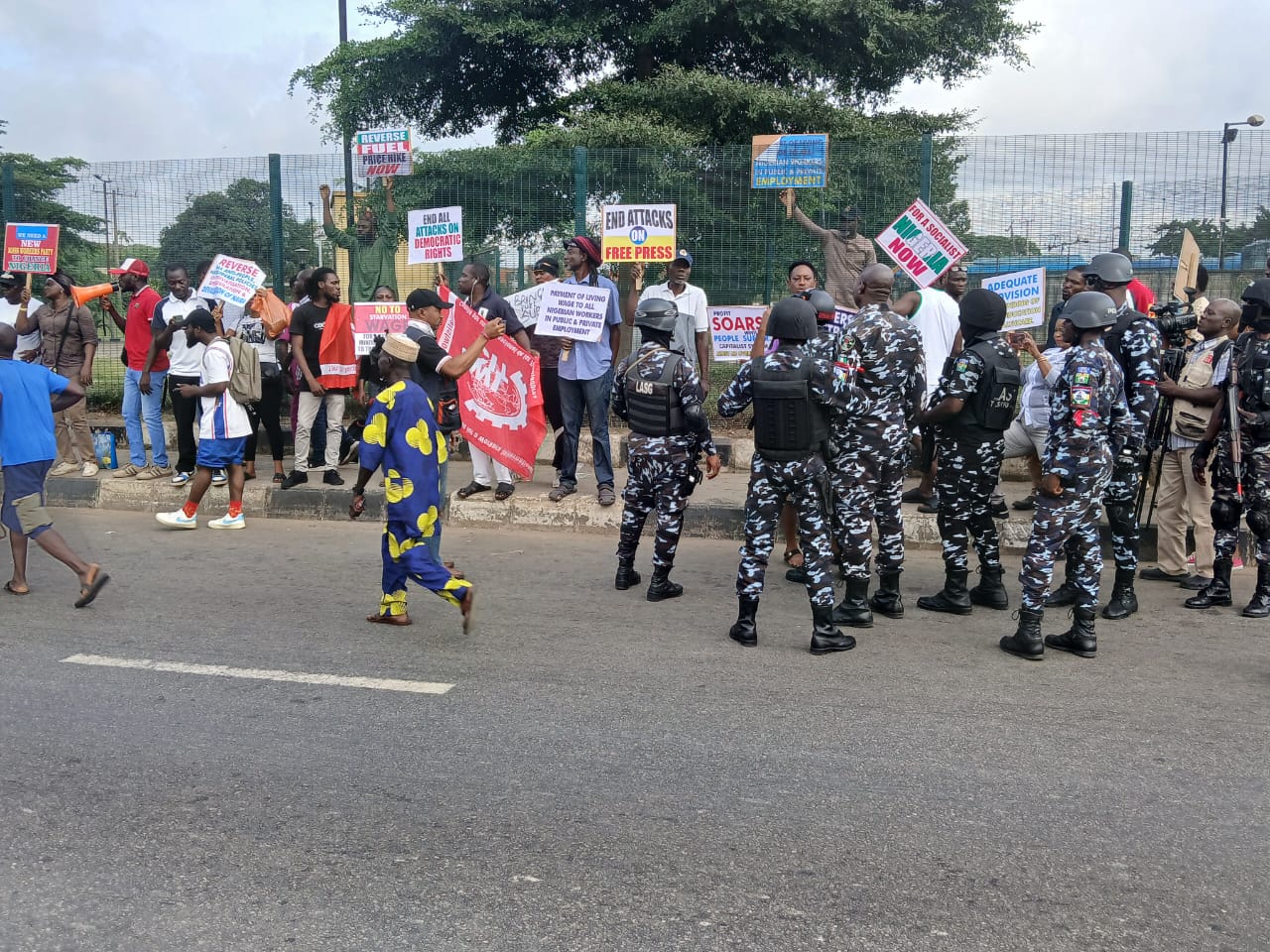 protests in Nigeria