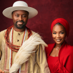 Ogiame Atuwatse III and wife, Olori Atuwatse III