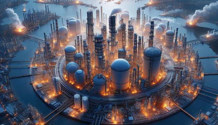 Top 10 active oil refineries by CDU capacity globally