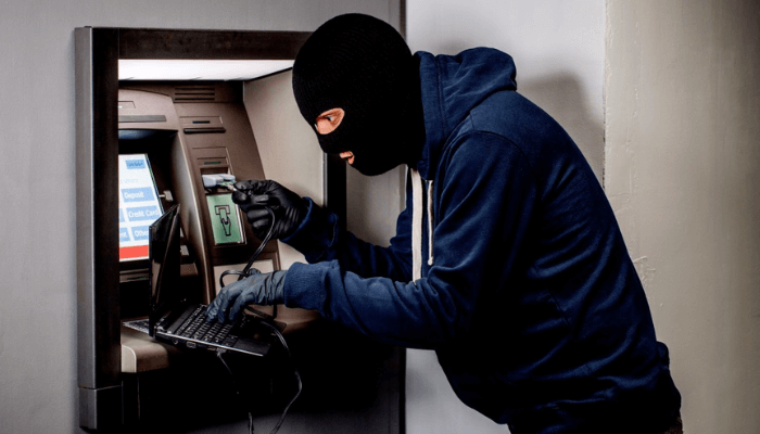 ATM card robbery