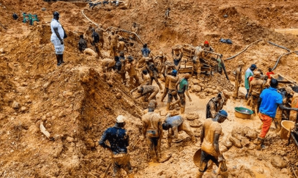 Legal mining sites in Nigeria