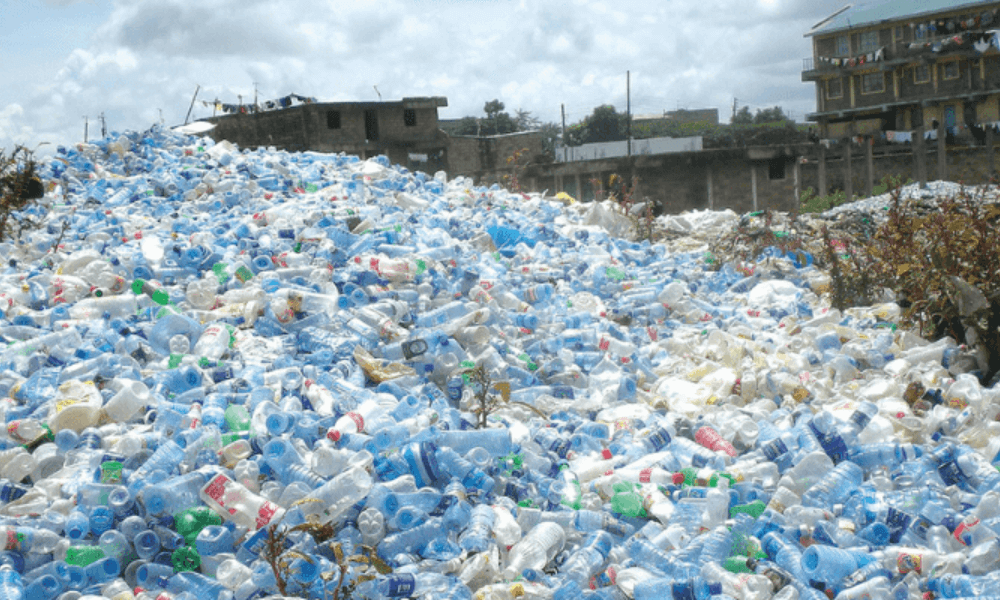 Plastic waste in Lagos