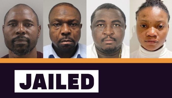 nigerians jailed in UK