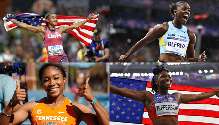 Best female sprinters in the world