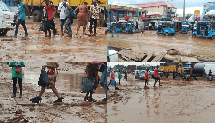 Collapsed Asaba-Onitsha