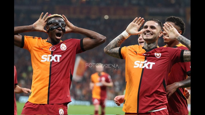 Osimhen scores twice in Galatasaray’s 3-3 draw against Kasimpasa