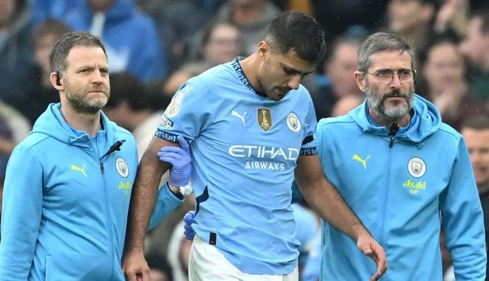 Guardiola awaits diagnosis on Rodri's injury