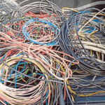 Telecom cable vandals