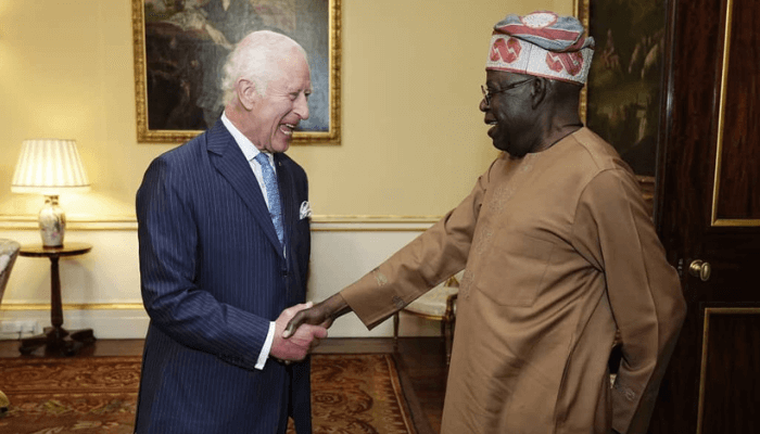 Tinubu at Buckingham Palace