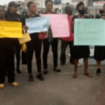 Protest against discrimination