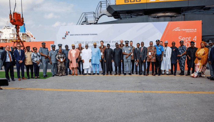 APM terminal inauguration