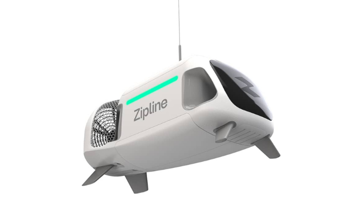 Zipline drone