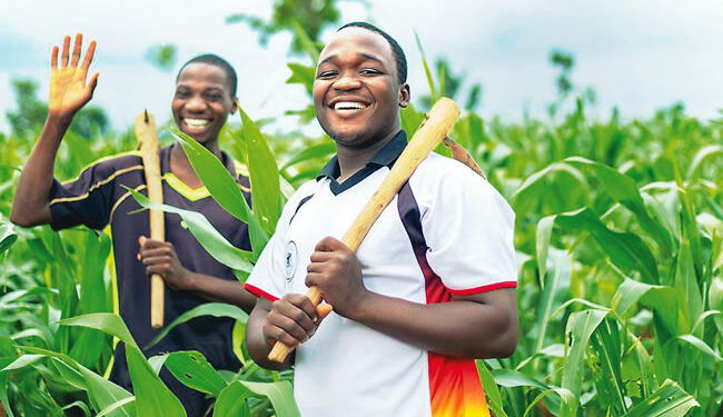 Youth farmers in Nigeria