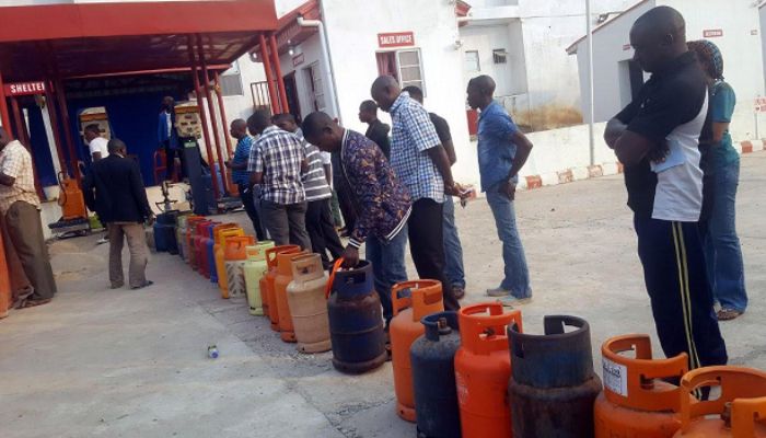 Gas shortage in Nigeria