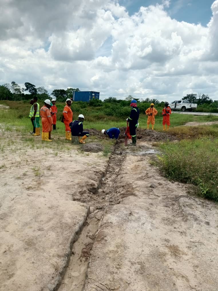 Oil bunkering in Eleme