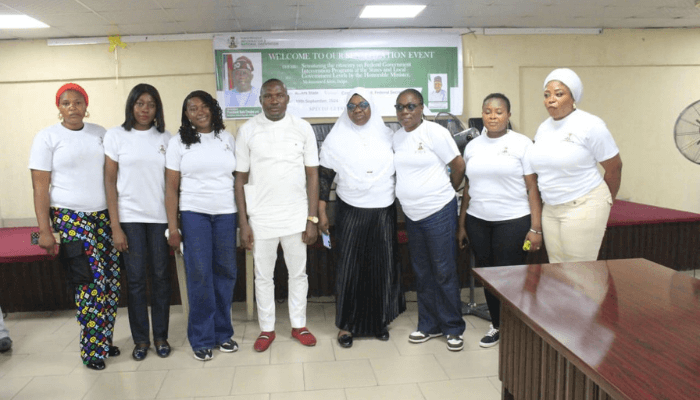 A cross section of participants at the event