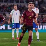 Belgium hold 10-man Italy in Nations League thriller