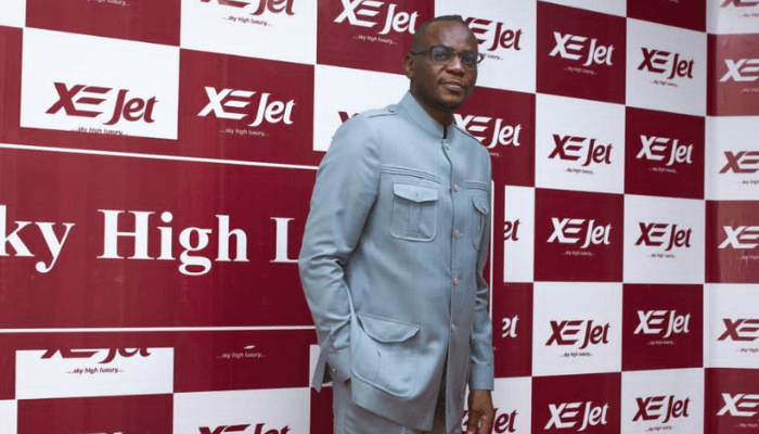 XEJet's Emmanuel Iza