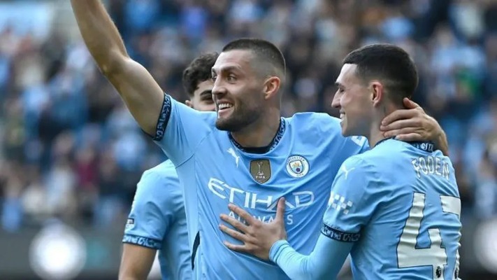 Kovacic double secures Man City's 3-2 win against Fulham