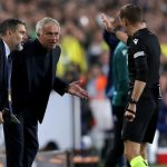 Europa League: Mourinho sent off as Man United claim point at Istanbul