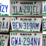 Nigeria number plates