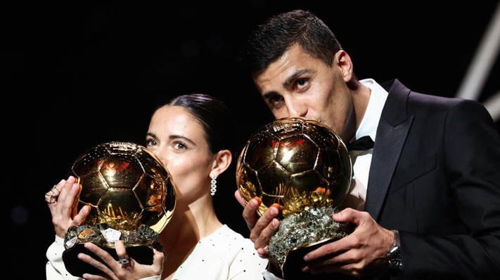 Here is a full list of 2024 Ballon d'Or winners