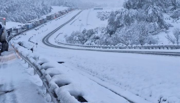 South Africa snow fall