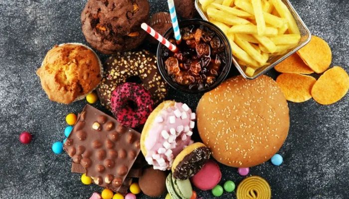 Sugary snacks and drinks
