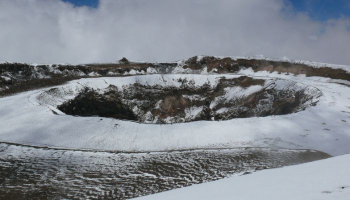 Tanzania snow fall