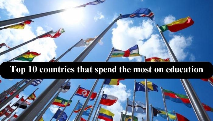 Countries that spend most on education