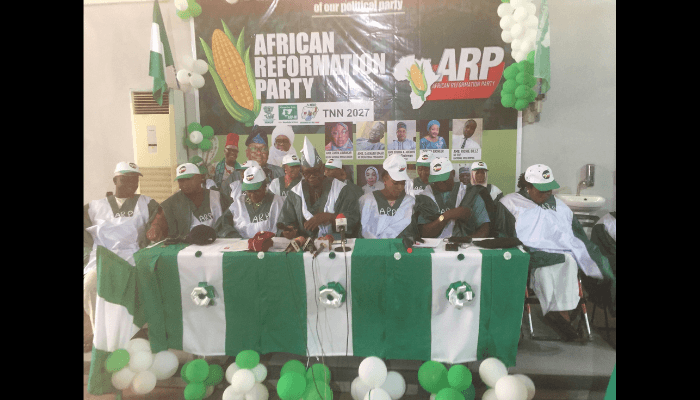 new political party in Nigeria