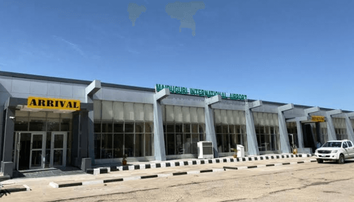 Buhari airport in Maiduguri