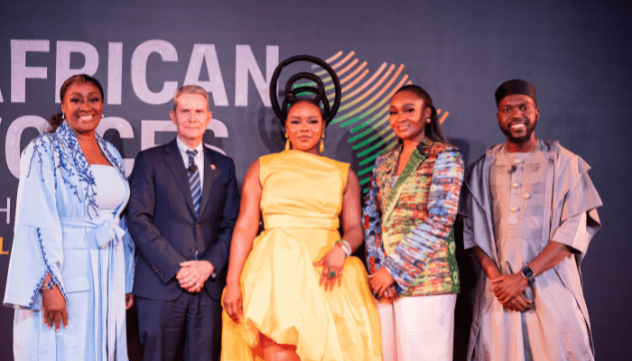 African Voices dignitaries