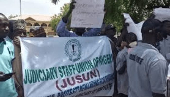 Judiciary workers' strike