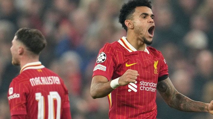Diaz hat-trick powers Liverpool past Alonso's Leverkusen