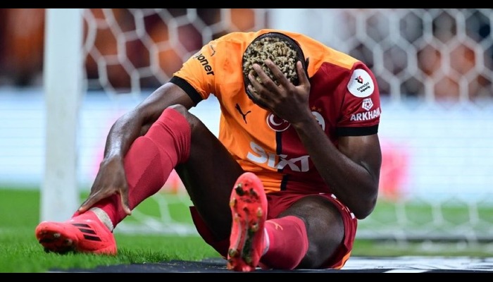 Osimhen's injury concern for Galatasaray ahead of Tottenham cracker