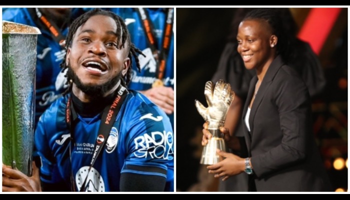 Lookman, Nnadozie make final shortlists for 2024 CAF Player of the Year Awards