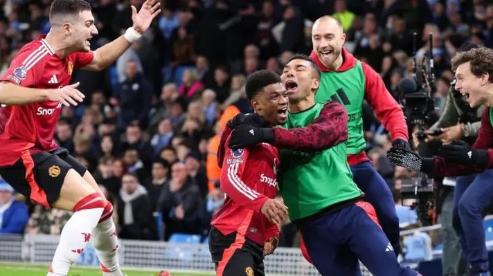 Manchester Derby: United stage stunning comeback to defeat City 2-1