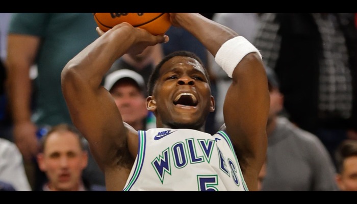 NBA star Anthony Edwards fined $75,000 for criticising officials